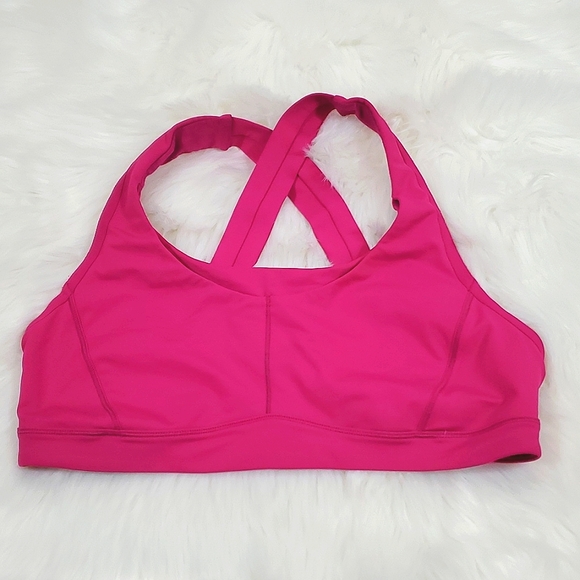 lululemon athletica Other - Lululemon Fast Times Bra 38DD Ripened Raspberry